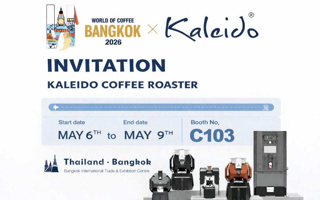 Kaleido Roasters Lights Up World of Coffee Bangkok 2026